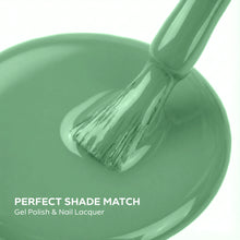 Load image into Gallery viewer, P2554 – Minty Fresh Duo Pack – TPO &amp; HEMA Free Gel Polish &amp; Nail Lacquer (15ml each) | Long-Lasting, High-Gloss Nail Polish Set