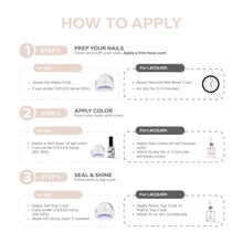 تحميل الصورة إلى عارض المعرض، P2557 – Soft Dove Duo Pack – TPO &amp; HEMA Free Gel Polish &amp; Nail Lacquer (15ml each) | Long-Lasting, High-Gloss Nail Polish Set