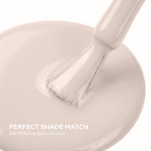 تحميل الصورة إلى عارض المعرض، P2557 – Soft Dove Duo Pack – TPO &amp; HEMA Free Gel Polish &amp; Nail Lacquer (15ml each) | Long-Lasting, High-Gloss Nail Polish Set