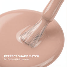 تحميل الصورة إلى عارض المعرض، P2565 – Peachy Shine Duo Pack – TPO &amp; HEMA Free Gel Polish &amp; Nail Lacquer (15ml each) | Long-Lasting, High-Gloss Nail Polish Set