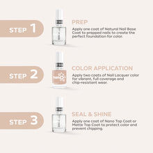 Load image into Gallery viewer, L 2566 – Toffee Swirl Nail Polish – 15ml | Gel Like Finish Warm Caramel Brown Nail Polish | Nude Brown Nail Lacquer