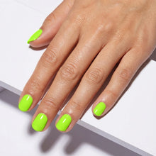 Load image into Gallery viewer, L 2576 – Zesty Green Nail Polish – 15ml | High Glossy Gel Like Finish Bright Green Nail Lacquer | Vibrant Green Nail Polish