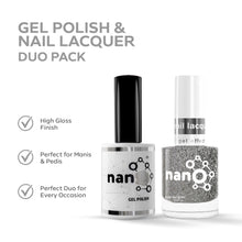 Load image into Gallery viewer, P2581 – Iron Illusion Duo Pack – TPO &amp; HEMA Free Gel Polish &amp; Nail Lacquer (15ml each) | Long-Lasting, High-Gloss Nail Polish Set