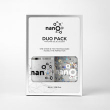 تحميل الصورة إلى عارض المعرض، P2586 – Silver Shadow Duo Pack – TPO &amp; HEMA Free Gel Polish &amp; Nail Lacquer (15ml each) | Long-Lasting, High-Gloss Nail Polish Set