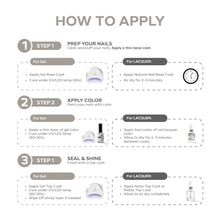 تحميل الصورة إلى عارض المعرض، P2586 – Silver Shadow Duo Pack – TPO &amp; HEMA Free Gel Polish &amp; Nail Lacquer (15ml each) | Long-Lasting, High-Gloss Nail Polish Set