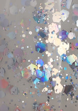 Load image into Gallery viewer, L 2586 – Silver Shadow Nail Polish – 15ml | High Gloss, Gel Like Finish Metallic Silver-Gray Nail Polish | Glitter Silver Nail Lacquer