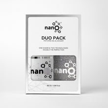 Load image into Gallery viewer, P2599 – Graphite Galaxy Duo Pack – TPO &amp; HEMA Free Gel Polish &amp; Nail Lacquer (15ml each) | Long-Lasting, High-Gloss Nail Polish Set