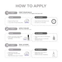 Load image into Gallery viewer, P2599 – Graphite Galaxy Duo Pack – TPO &amp; HEMA Free Gel Polish &amp; Nail Lacquer (15ml each) | Long-Lasting, High-Gloss Nail Polish Set