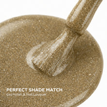 تحميل الصورة إلى عارض المعرض، P2600 – Praline Prism Duo Pack – TPO &amp; HEMA Free Gel Polish &amp; Nail Lacquer (15ml each) | Long-Lasting, High-Gloss Nail Polish Set