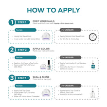 Load image into Gallery viewer, P2606 – Ocean Depth Duo Pack - TPO &amp; HEMA Free Gel Polish &amp; Nail Lacquer (15ml each) | Long-Lasting, High-Gloss Nail Polish Set