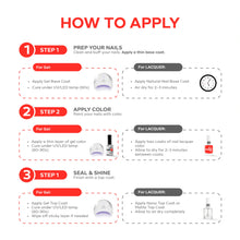 تحميل الصورة إلى عارض المعرض، P2610 – Crimson Blaze Duo Pack – TPO &amp; HEMA Free Gel Polish &amp; Nail Lacquer (15ml each) | Long-Lasting, High-Gloss Nail Polish Set