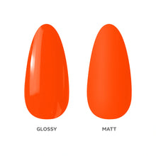Load image into Gallery viewer, P2611 – Tangerine Burst Duo Pack – TPO &amp; HEMA Free Gel Polish &amp; Nail Lacquer (15ml each) | Long-Lasting, High-Gloss Nail Polish Set