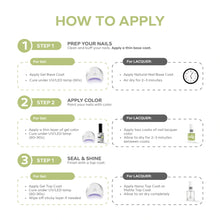 تحميل الصورة إلى عارض المعرض، P2617 – Meadow Green Duo Pack – TPO &amp; HEMA Free Gel Polish &amp; Nail Lacquer (15ml each) | Long-Lasting, High-Gloss Nail Polish Set