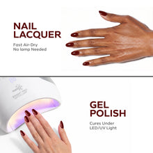 Load image into Gallery viewer, P2631 – Wine Tasting Duo Pack – TPO &amp; HEMA Free Gel Polish &amp; Nail Lacquer (15ml each) | Long-Lasting, High-Gloss Nail Polish Set