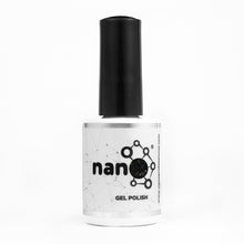 Load image into Gallery viewer, N 2633 – Nightfall Nebula Gel Polish – 15 ml | Long‑Lasting, High‑Gloss Deep Black Glitter Nail Polish Gel