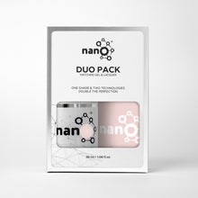 Load image into Gallery viewer, P2638 – Champagne Silk Duo Pack – TPO &amp; HEMA Free Gel Polish &amp; Nail Lacquer (15ml each) | Long-Lasting, High-Gloss Nail Polish Set