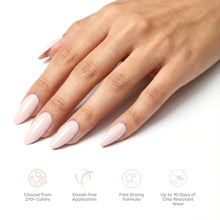 Load image into Gallery viewer, P2638 – Champagne Silk Duo Pack – TPO &amp; HEMA Free Gel Polish &amp; Nail Lacquer (15ml each) | Long-Lasting, High-Gloss Nail Polish Set