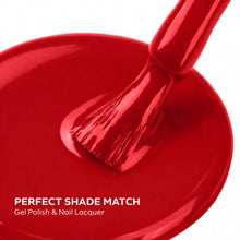 Load image into Gallery viewer, P2640 – Cherry Lush Duo Pack – TPO &amp; HEMA Free Gel Polish &amp; Nail Lacquer (15ml each) | Long-Lasting, High-Gloss Nail Polish Set