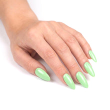تحميل الصورة إلى عارض المعرض، P2656 – Mint Green Duo Pack – TPO &amp; HEMA Free Gel Polish &amp; Nail Lacquer (15ml each) | Long-Lasting, High-Gloss Nail Polish Set