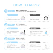 تحميل الصورة إلى عارض المعرض، P2660 – Serene Sky Duo Pack – TPO &amp; HEMA Free Gel Polish &amp; Nail Lacquer (15ml each) | Long-Lasting, High-Gloss Nail Polish Set