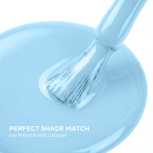 تحميل الصورة إلى عارض المعرض، P2660 – Serene Sky Duo Pack – TPO &amp; HEMA Free Gel Polish &amp; Nail Lacquer (15ml each) | Long-Lasting, High-Gloss Nail Polish Set