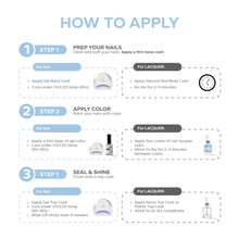 تحميل الصورة إلى عارض المعرض، P2661 – Baby Blue Duo Pack – TPO &amp; HEMA Free Gel Polish &amp; Nail Lacquer (15ml each) | Long-Lasting, High-Gloss Nail Polish Set