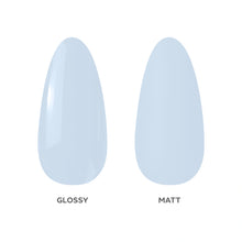 Load image into Gallery viewer, P2662 – Crystal Blue Duo Pack – TPO &amp; HEMA Free Gel Polish &amp; Nail Lacquer (15ml each) | Long-Lasting, High-Gloss Nail Polish Set