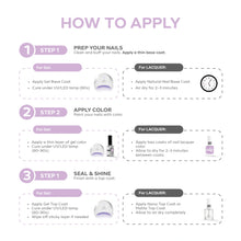 Load image into Gallery viewer, P2669 – Frosted Lilac Duo Pack – TPO &amp; HEMA Free Gel Polish &amp; Nail Lacquer (15ml each) | Long-Lasting, High-Gloss Nail Polish Set