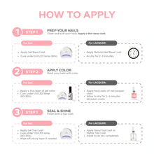 Load image into Gallery viewer, P2679 – Rosy Coral Duo Pack – TPO &amp; HEMA Free Gel Polish &amp; Nail Lacquer (15ml each) | Long-Lasting, High-Gloss Nail Polish Set