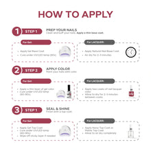 Load image into Gallery viewer, P2683 – Vineyard Night Duo Pack – TPO &amp; HEMA Free Gel Polish &amp; Nail Lacquer (15ml each) | Long-Lasting, High-Gloss Nail Polish Set