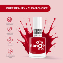 Load image into Gallery viewer, L 2695 – Deep Red Nail Polish – 15ml | High Gloss, Gel Effect Classic Red Nail Polish | Deep Red Nail Lacquer