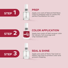 Load image into Gallery viewer, L 2710 – Raspberry Wine Nail Polish – 15ml | High Gloss, Gel Like Finish Deep Red Nail Polish | Raspberry Red Nail Lacquer