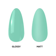 Load image into Gallery viewer, P2736 – Seafoam Green Duo Pack – TPO &amp; HEMA Free Gel Polish &amp; Nail Lacquer (15ml each) | Long-Lasting, High-Gloss Nail Polish Set