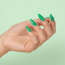 Load image into Gallery viewer, L 2737 – Mint Sparkle Nail Polish – 15ml | High Glossy Gel Like Finish Green Nail Lacquer | Mint Green Nail Polish