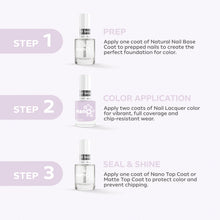 Load image into Gallery viewer, L 2753 – Lavender Frost Nail Polish – 15ml | High Gloss, Gel Like Finish Pastel Lavender Nail Polish | Cool Frosted Lavender Nail Lacquer