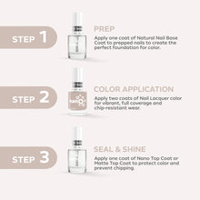 Load image into Gallery viewer, L 2769 – Stone Serenity Nail Polish – 15ml | High Gloss, Gel Like Finish Neutral Beige Nail Polish | Muted Gray Nail Lacquer