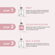 تحميل الصورة إلى عارض المعرض، طلاء أظافر L 2818 باللون الوردي الدخاني 15 مل 