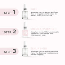 تحميل الصورة إلى عارض المعرض، طلاء أظافر L 2854 عاجي لؤلؤي 15 مل 