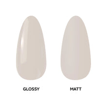 Load image into Gallery viewer, L 2874 – Silence Stone Nail Polish – 15ml | High Gloss, Gel Like Finish Soft Muted Gray Nail Polish | Calm Minimalist Gray Nail Lacquer