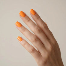 Load image into Gallery viewer, L 2884 – Vibrant Tangerine Nail Polish – 15ml | High Glossy Gel Like Finish Bright Orange Nail Lacquer | Bold Orange Nail Polish