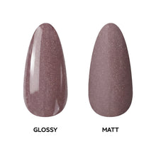 Load image into Gallery viewer, N 2896 – Dark Plum Gel Polish – 15 ml |TPO &amp; HEMA Free Long-Lasting, High-Gloss Glitter Pink-Purple Nail Polish Gel