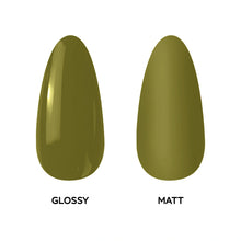 Load image into Gallery viewer, L 2906 – Olive Brown Nail Polish – 15ml | High Glossy Gel Like Finish Earthy Olive Green Nail Lacquer | Warm Brown-Green Nail Polish