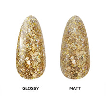 Load image into Gallery viewer, D 2931 Butterscotch Burst Nail Dipping Powder – 28gm | Golden Glitter Dip Powder | Nail Dipping System