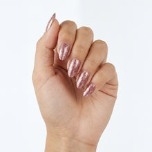 Load image into Gallery viewer, N 2933 – Gleaming Rose Gold Gel Polish – 15ml | Long-Lasting, High-Gloss Rose Gold Glitter Nail Polish Gel