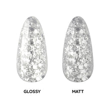 Load image into Gallery viewer, D 2934 Metallic Mirage Nail Dipping Powder – 30gm | Silver Metallic Dip Powder | Nail Dipping System