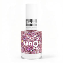 Load image into Gallery viewer, L 2938 Pink Pixie Nail Polish – 15ml | High Glossy Gel Like Finish Pink Glitter Nail Lacquer | Sparkling Pink Nail Polish