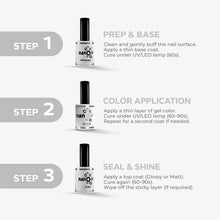 Load image into Gallery viewer, N3006 – The Glow of Divine Gel Polish – 15 ml | Long-Lasting, Magnetic Cat-Eye Silver Glitter Gel Polish