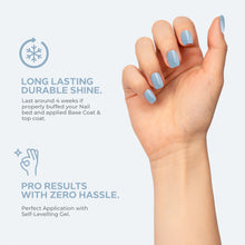 Load image into Gallery viewer, N3011 – Oceanic Sparkle Cat-Eye Gel Polish – 15ml | Long-Lasting, Magnetic Shimmer Blue Nail Gel