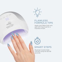 Load image into Gallery viewer, N3011 – Oceanic Sparkle Cat-Eye Gel Polish – 15ml | Long-Lasting, Magnetic Shimmer Blue Nail Gel