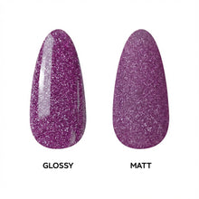 Load image into Gallery viewer, N 3019 – Night is Young Gel Polish – 15 ml | TPO &amp; HEMA Free Long-Lasting, High-Glossy Purple Glitter Gel Polish